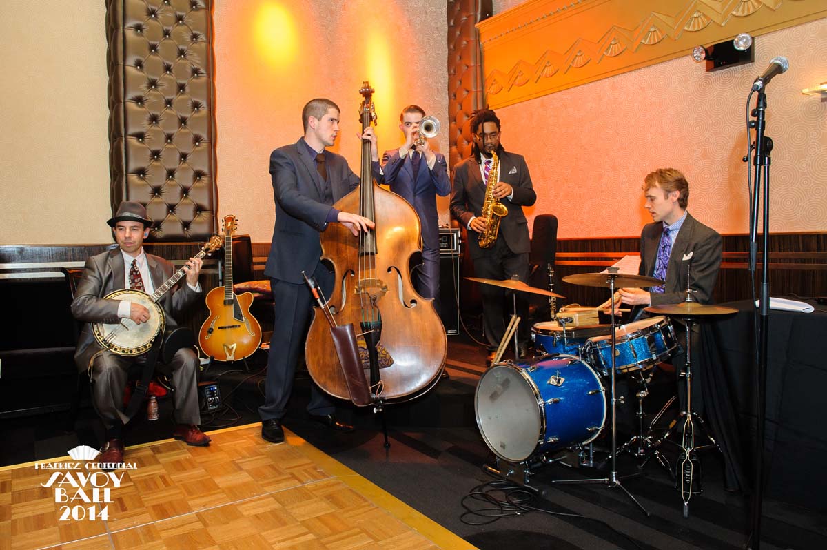 Dandy Wellington's Band  at Frankie's Centennial Savoy Ball 2014 - Photo by Jane Kratchovil