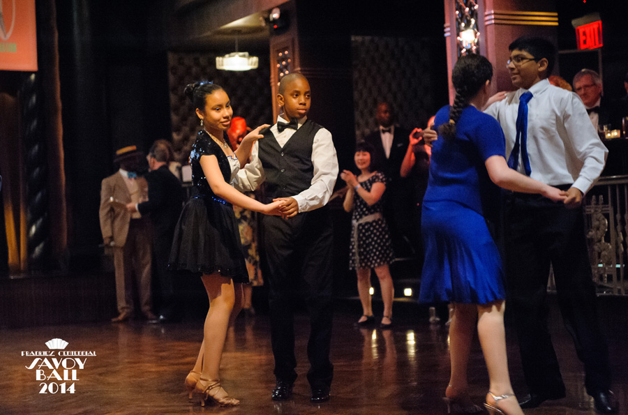Dancing Classrooms Lindy Hoppers at Frankie's Centennial Savoy Ball-2014