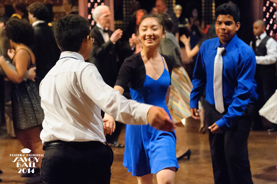 Dancing Classrooms Lindy Hoppers at Frankie's Centennial Savoy Ball-2014