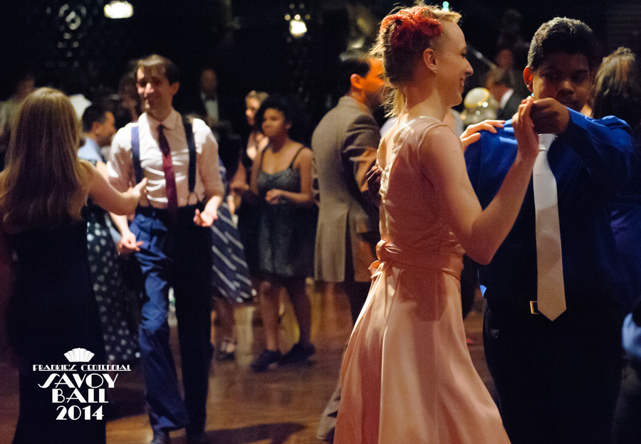 Dancing Classrooms Lindy Hoppers at Frankie's Centennial Savoy Ball-2014-Social Dancing